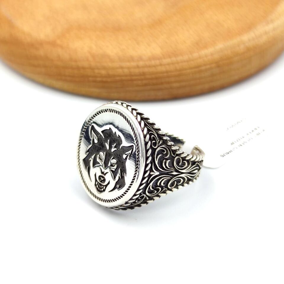 KURT DESEN GÜMÜŞ ERKEK YÜZÜK