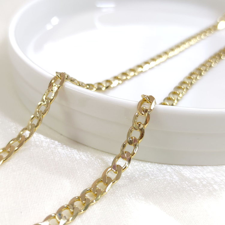 XUPING 5 MM GURMET ZİNCİR 60 CM KOLYE GOLD