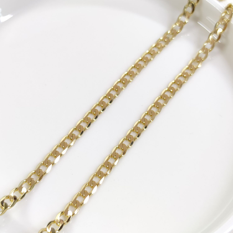 XUPING 5 MM GURMET ZİNCİR 60 CM KOLYE GOLD