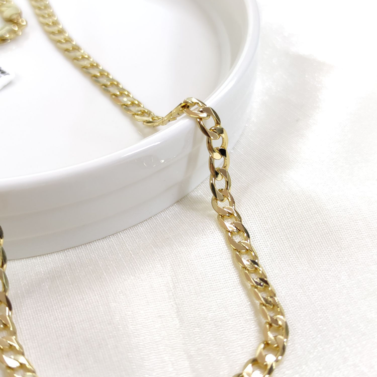 XUPING 5 MM GURMET ZİNCİR 60 CM KOLYE GOLD