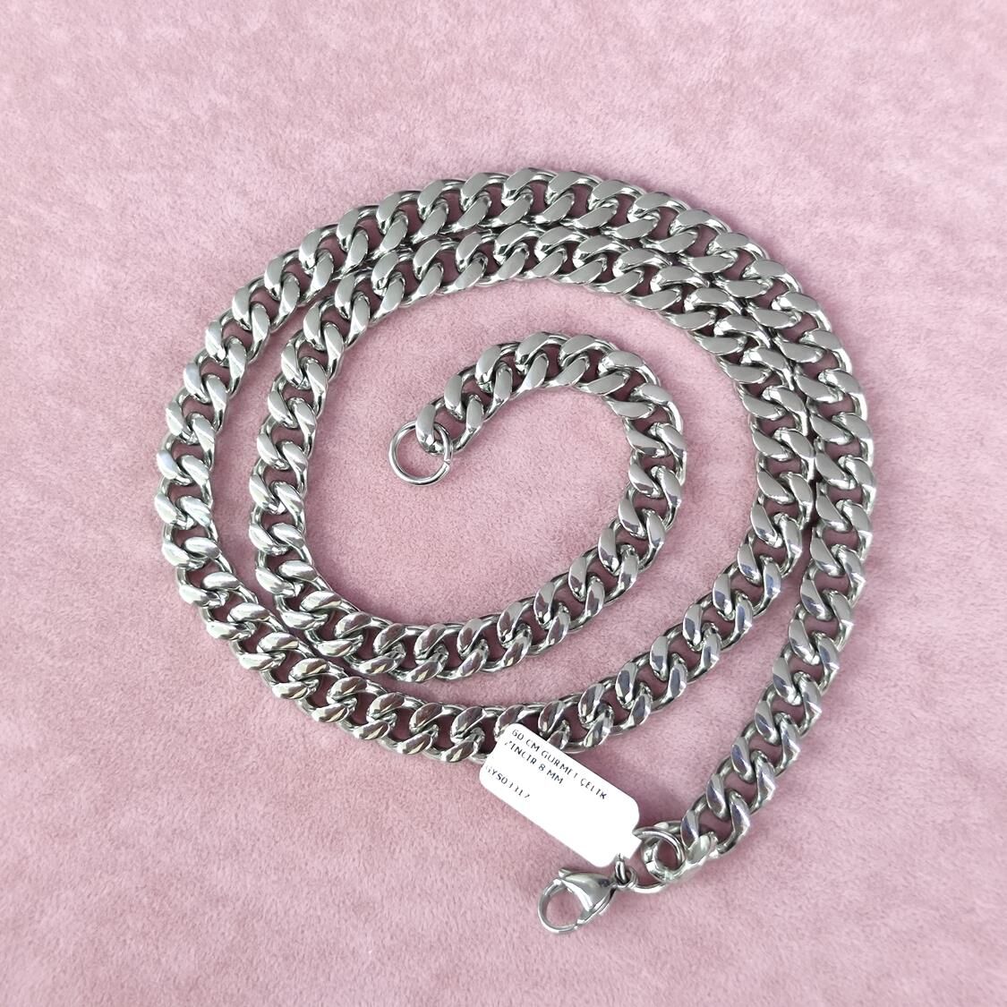 60 CM GURMET ÇELİK ZİNCİR 8 MM
