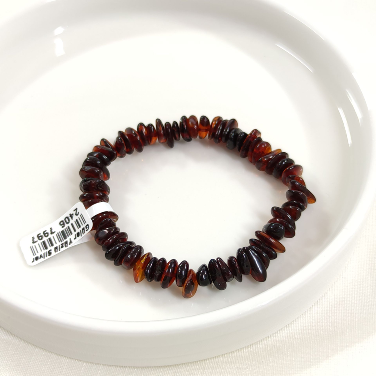 YETİŞKİN KEHRİBAR ORJİNAL DOĞAL TAŞ BİLEKLİK