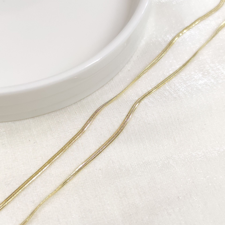 XUPING 2 MM EZME YILAN ZİNCİR 50 CM GOLD