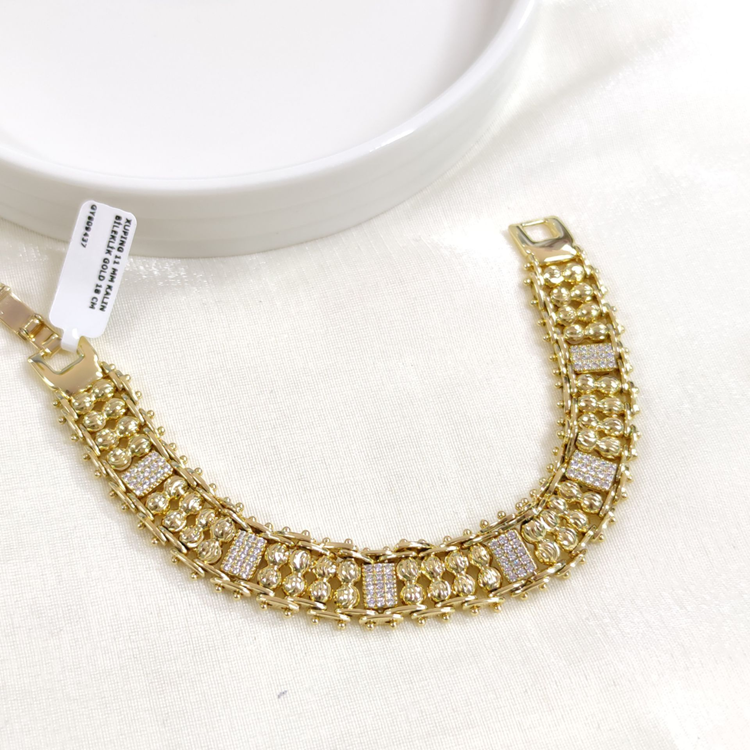 XUPING 11 MM KALIN BİLEKLİK GOLD 18 CM