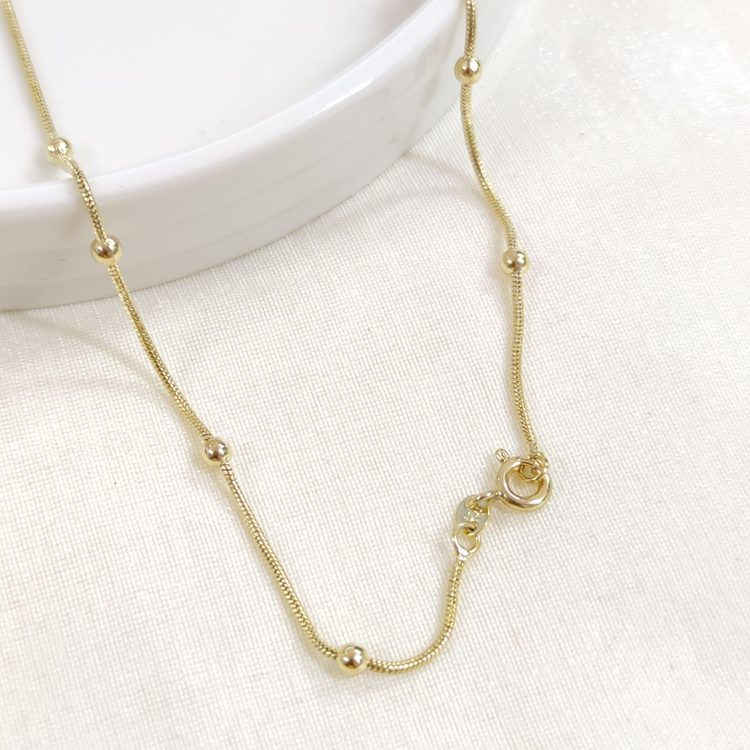 XUPING TOP TOP YILAN ZİNCİR KOLYE 45 CM GOLD