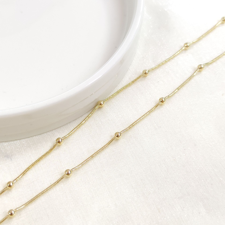 XUPING TOP TOP YILAN ZİNCİR KOLYE 60 CM GOLD