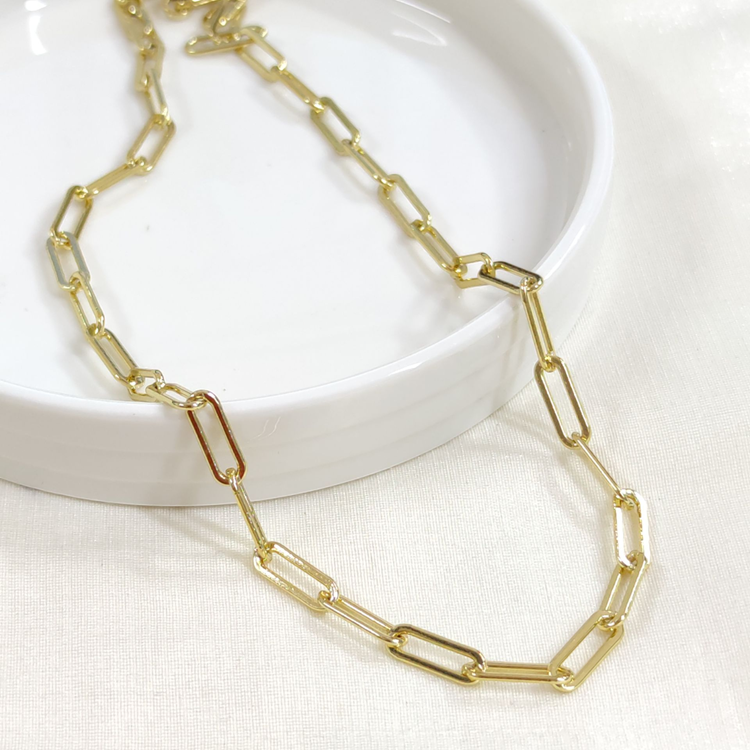 XUPING 5 MM ATAÇ ZİNCİR KOLYE 50 CM GOLD