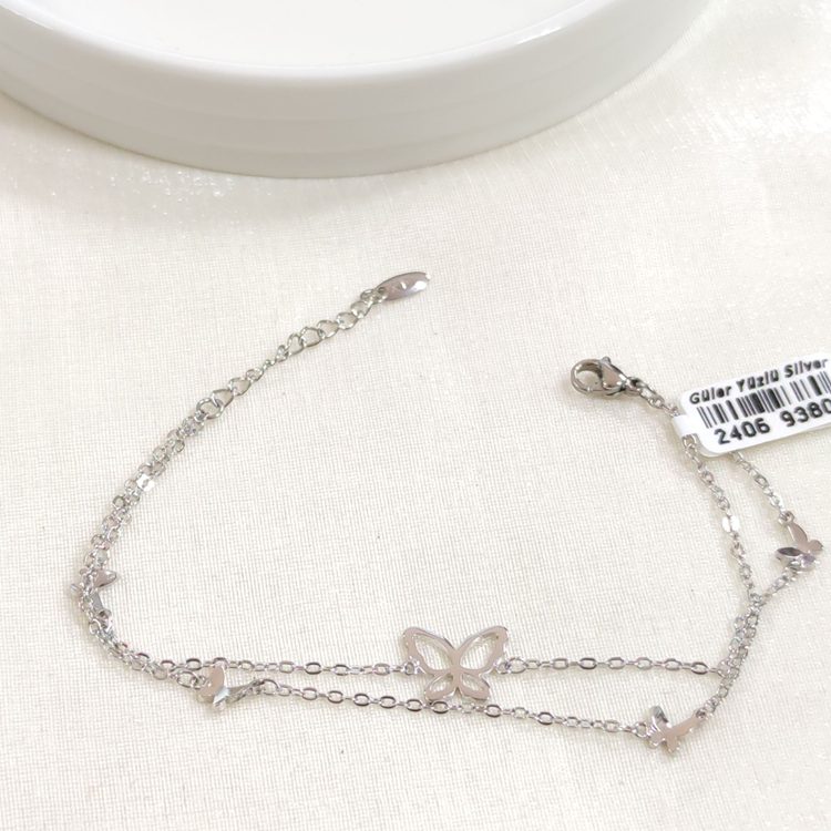 XUPING KELEBEK BİLEKLİK BEYAZ 17+3 CM