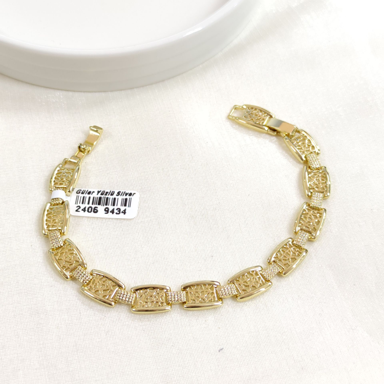 XUPING TAŞSIZ BİLEKLİK GOLD 17+2 CM