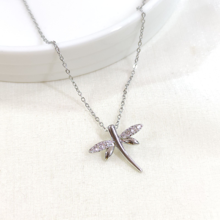 ÇELİK YUSUFCUK KOLYE BEYAZ 40+5 CM