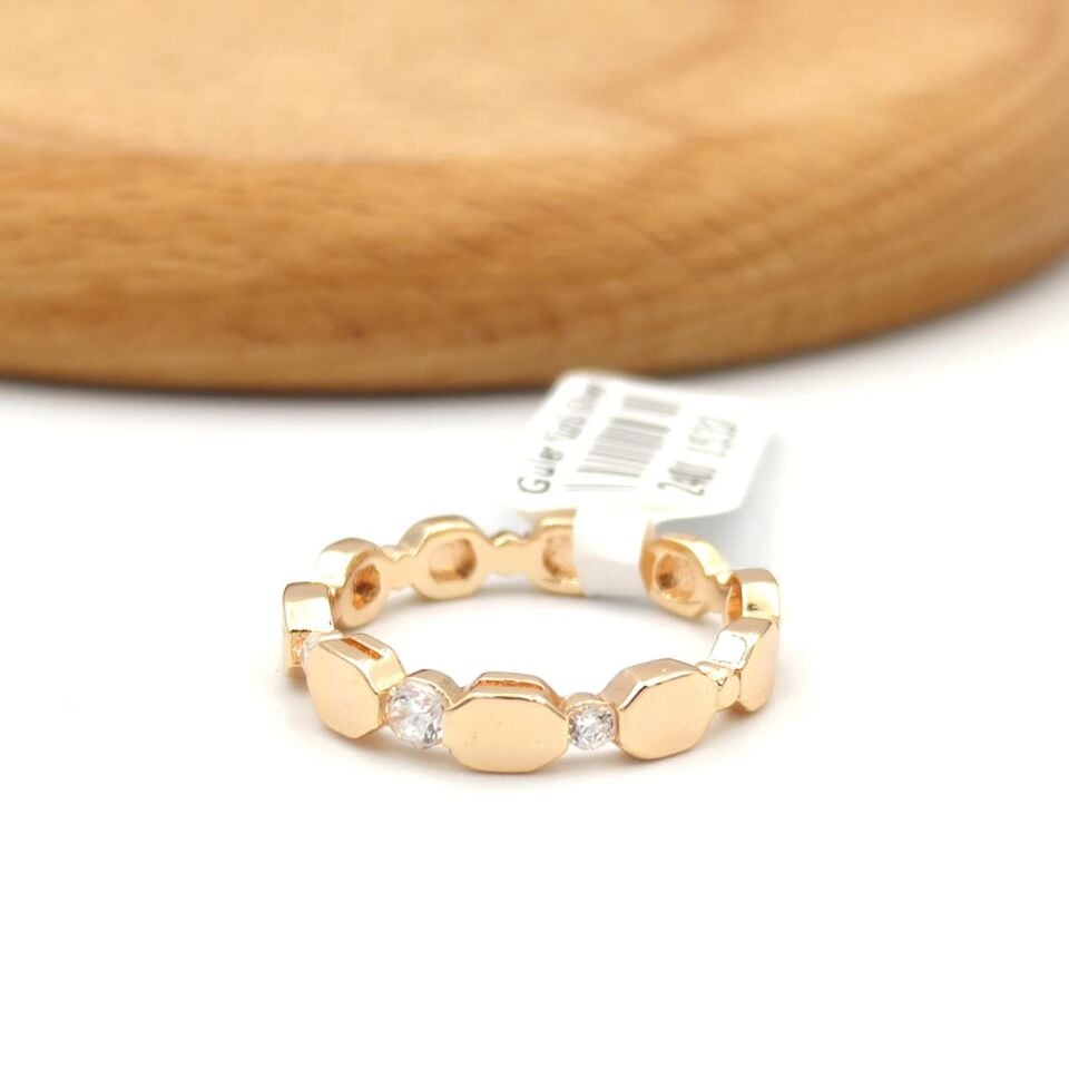 XUPING TAŞ DETAYLI İNCE YÜZÜK