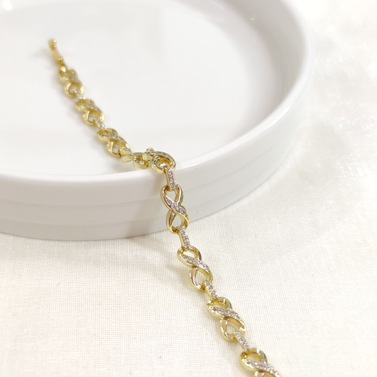 XUPING SONSUZLUK BİLEKLİK GOLD 17+2 CM