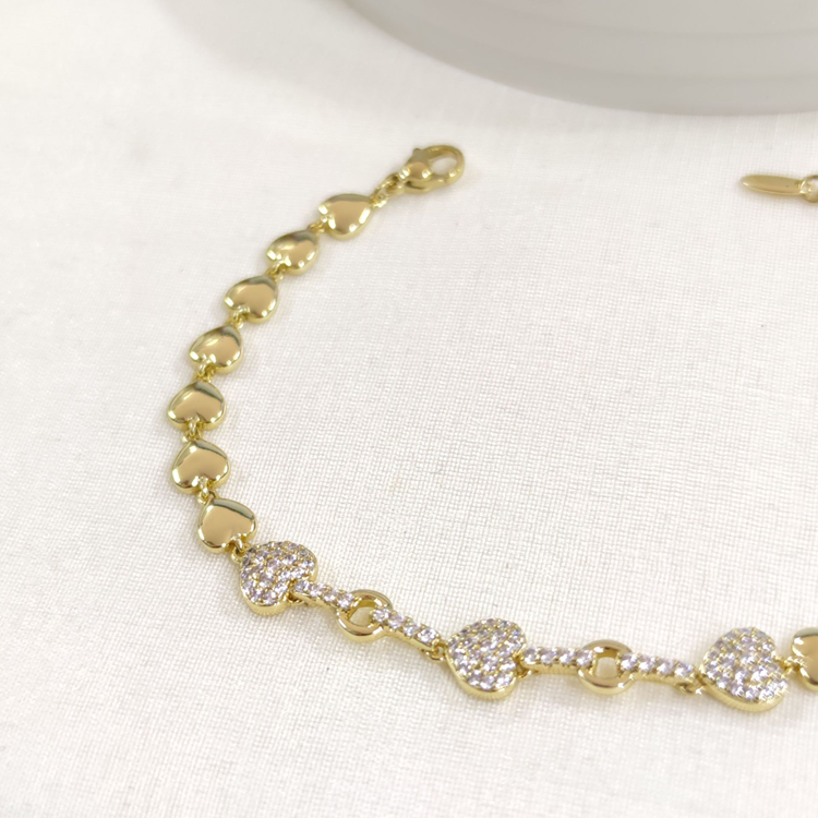 XUPING KALP BİLEKLİK GOLD 17+3 CM