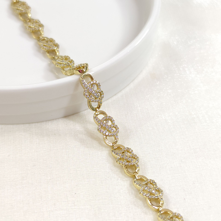 XUPING SONSUZ KALP BİLEKLİK GOLD 17+2 CM