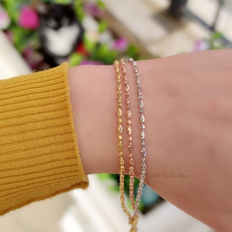 ITALY 3 SIRA 3 RENK ARPA DORİCA BİLEKLİK