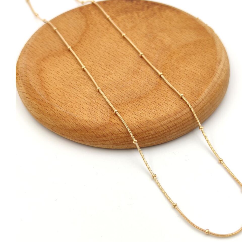 XUPING TOP DETAYLI YILAN ZİNCİR KOLYE 45 CM