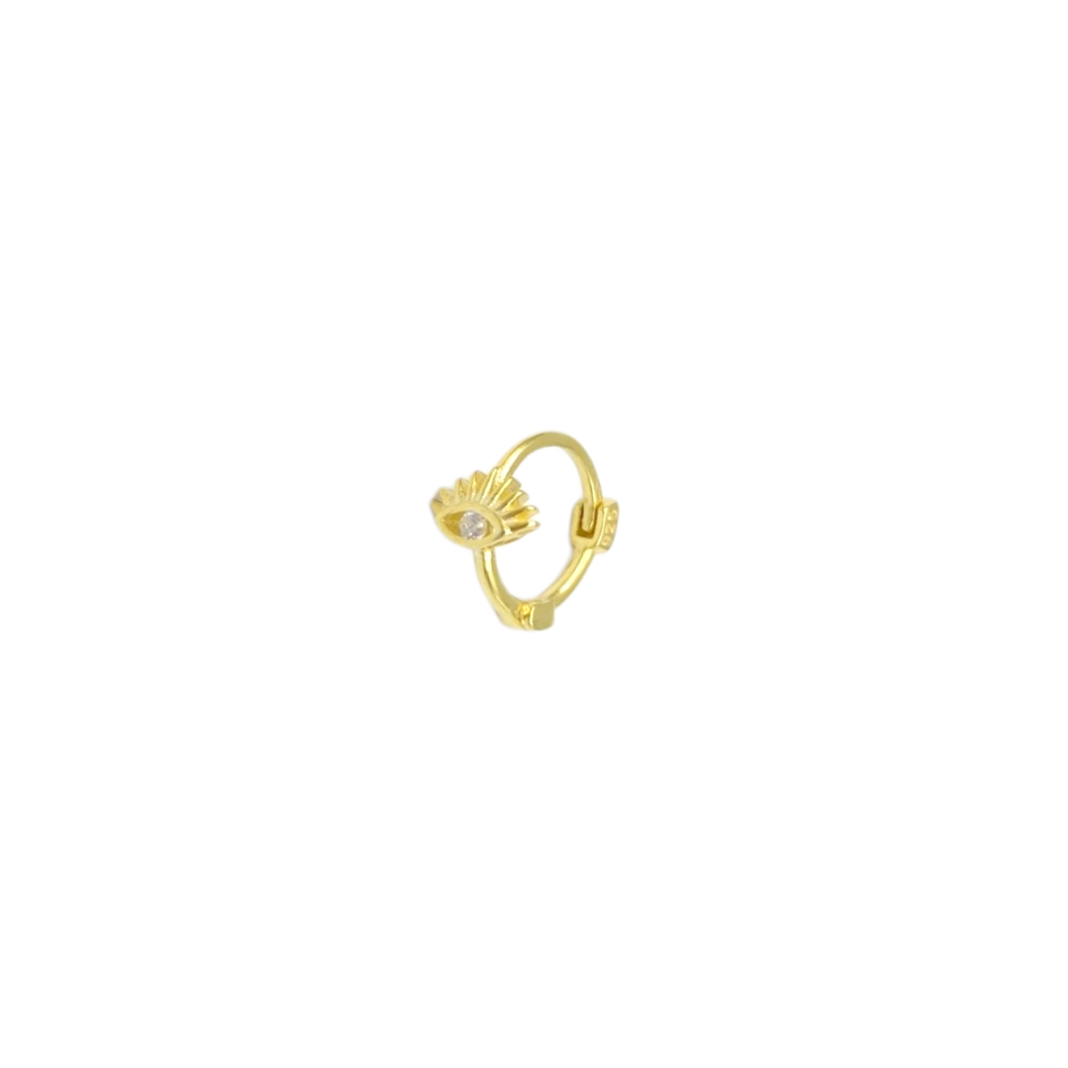 GÖZ HALKA GÜMÜŞ TRAGUS PIERCING