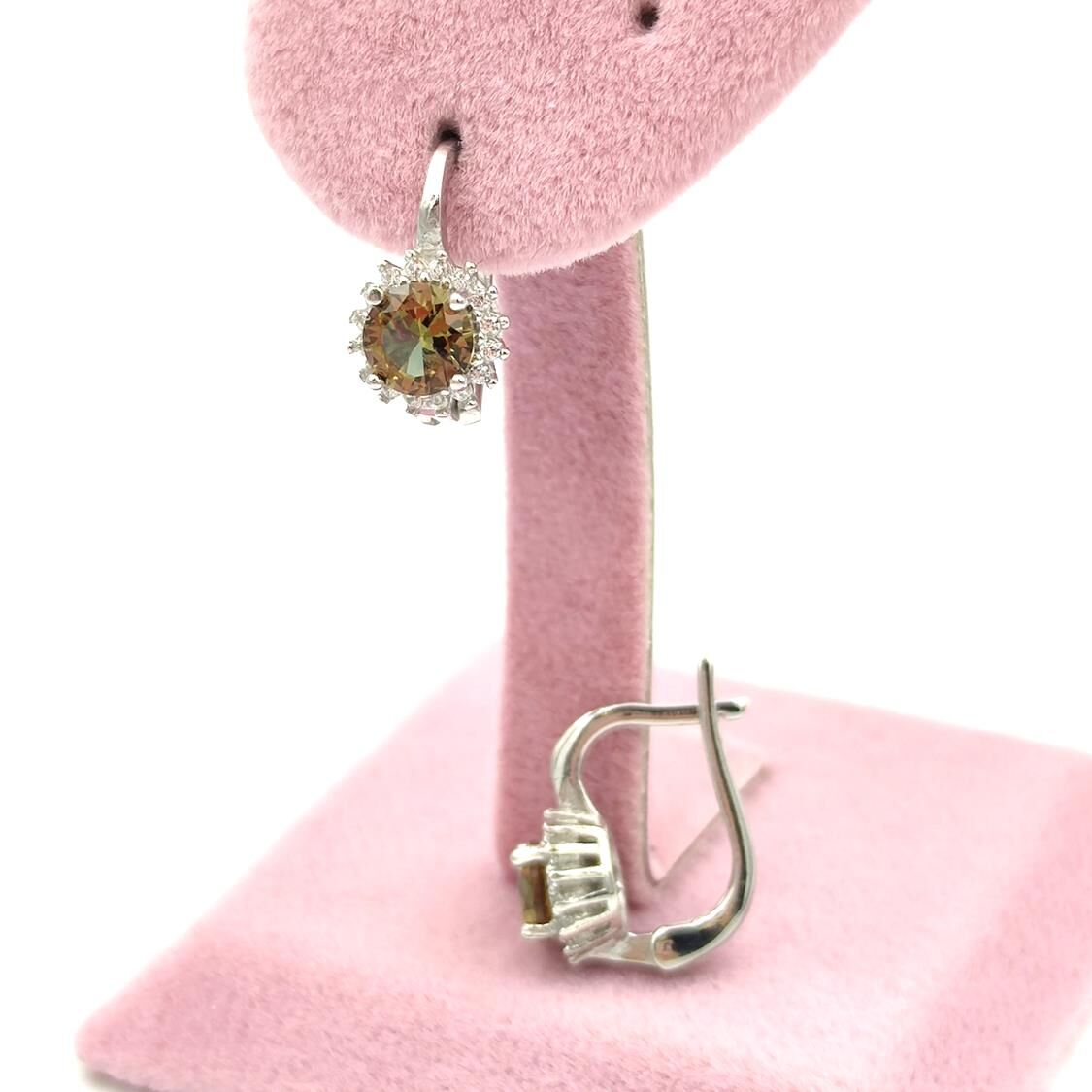 SULTANİT MİNİ YUVARLAK J GÜMÜŞ KÜPE