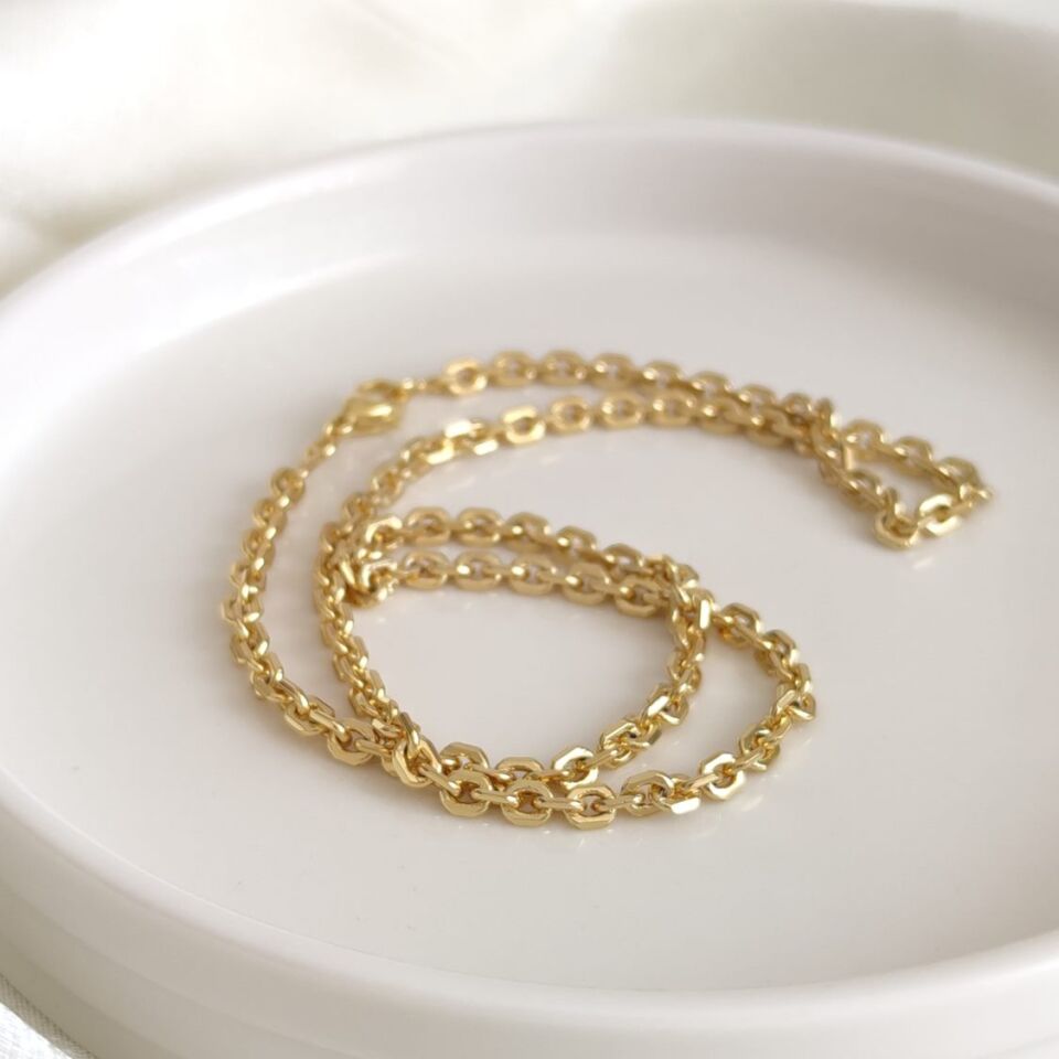 XUPING 3 MM FORSE 45 CM ZİNCİR KOLYE GOLD