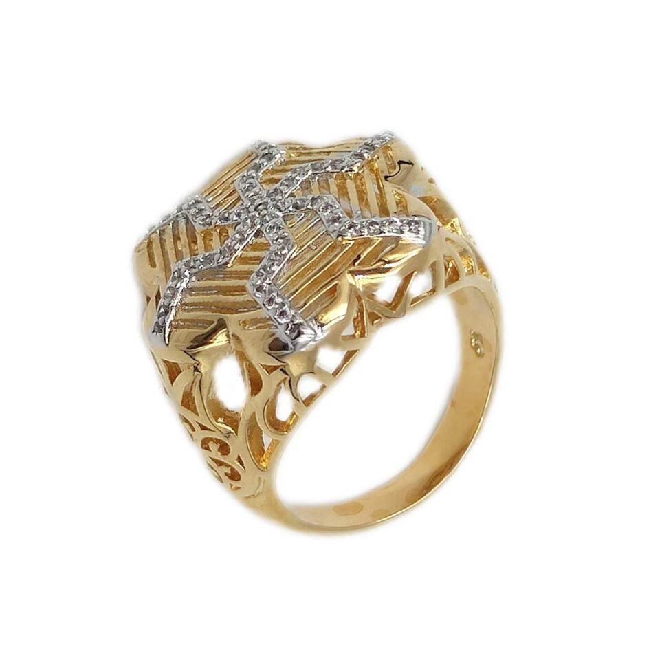 XUPING ÇİÇEK MODELİ BÜYÜK ROSE YÜZÜK ROSE BAKIR - 8