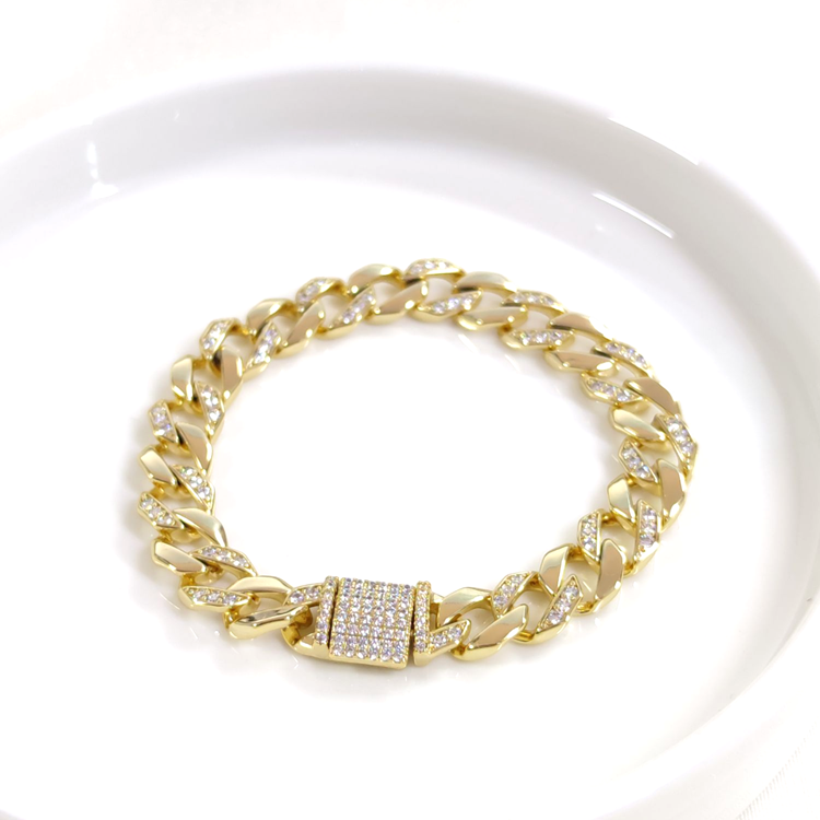 XUPING TAŞLI GURMET BİLEKLİK 18 CM GOLD