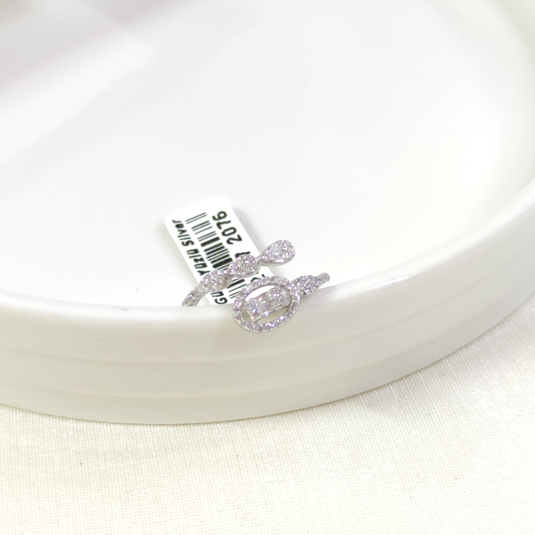 İTHAL OVAL BAGET GÜMÜŞ YÜZÜK