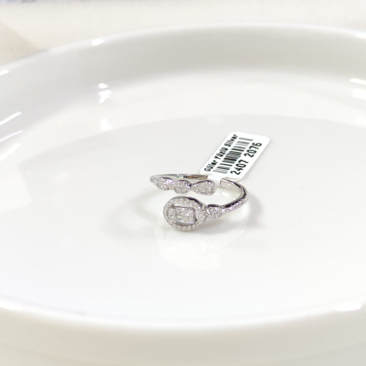 İTHAL OVAL BAGET GÜMÜŞ YÜZÜK