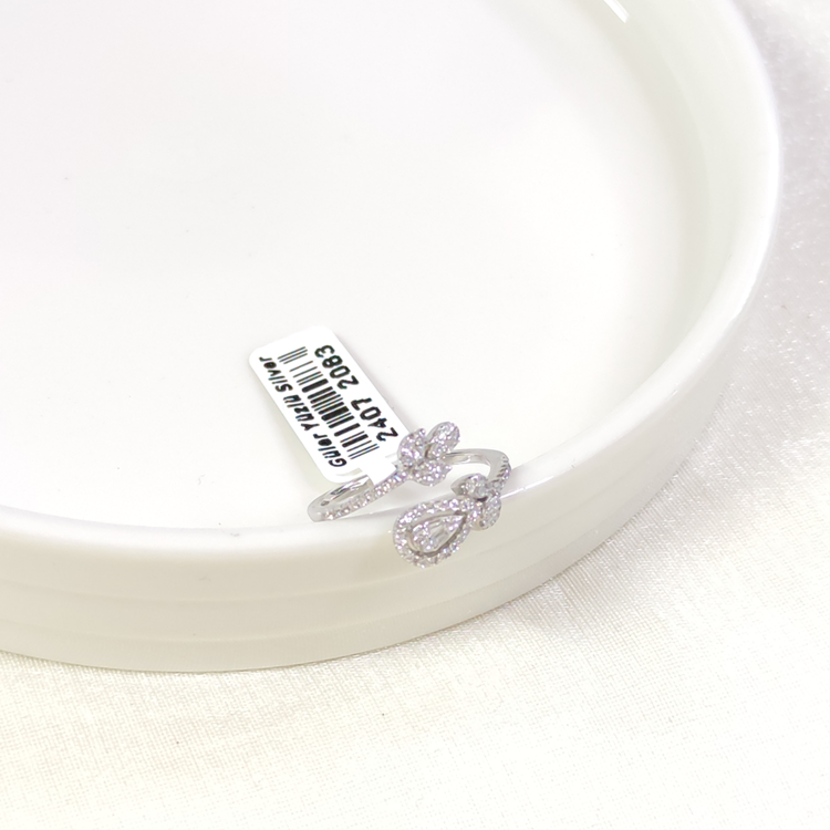 İTHAL DAMLA BAGET GÜMÜŞ YÜZÜK