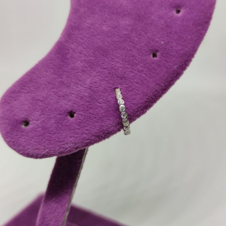 İTHAL EARCUFF KIKIRDAK GÜMÜŞ KÜPE TEK