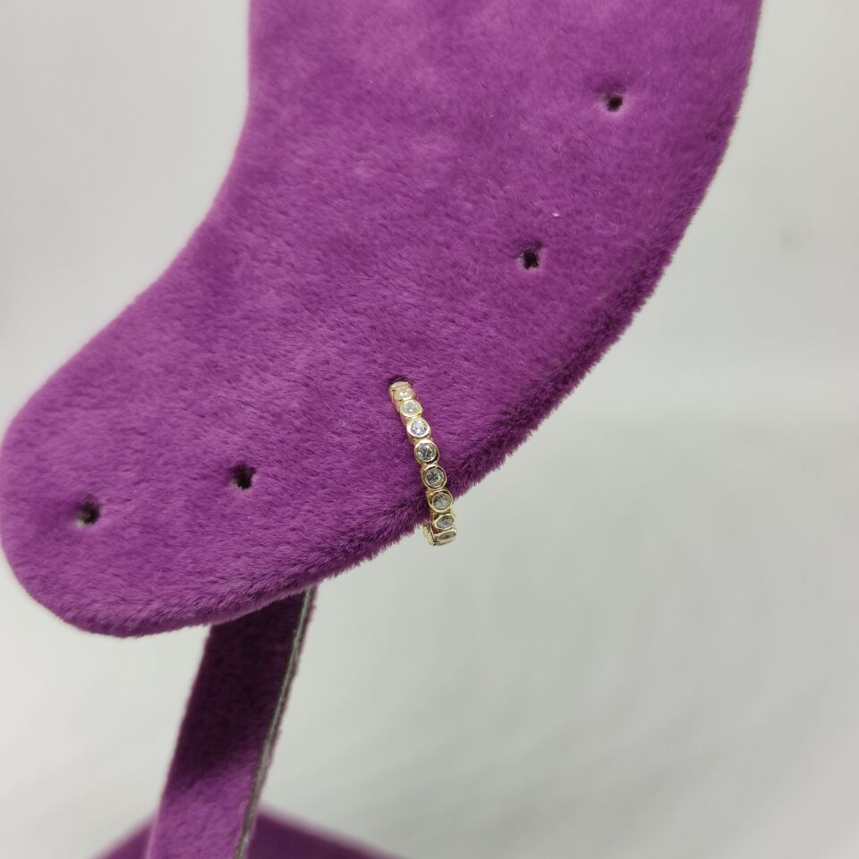 İTHAL EARCUFF KIKIRDAK GÜMÜŞ KÜPE TEK
