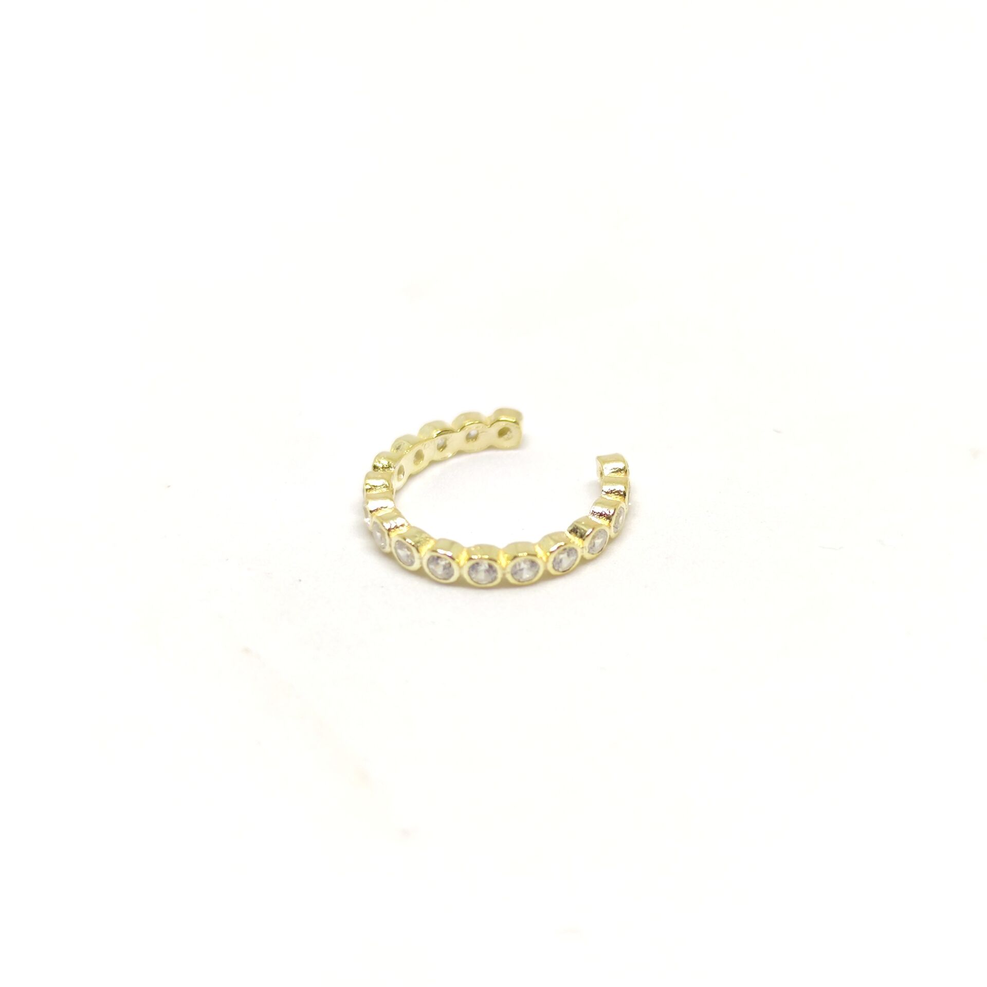 İTHAL EARCUFF KIKIRDAK GÜMÜŞ KÜPE TEK