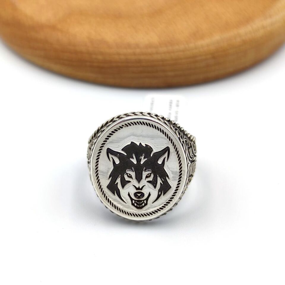 KURT DESEN GÜMÜŞ ERKEK YÜZÜK