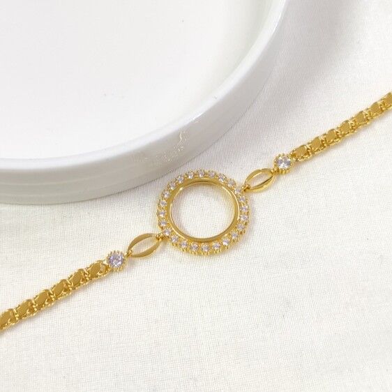 ÇEYREK ALTIN KONULABİLEN ARPA ZİNCİRLİ ÇİÇEK GÜMÜŞ BİLEKLİK