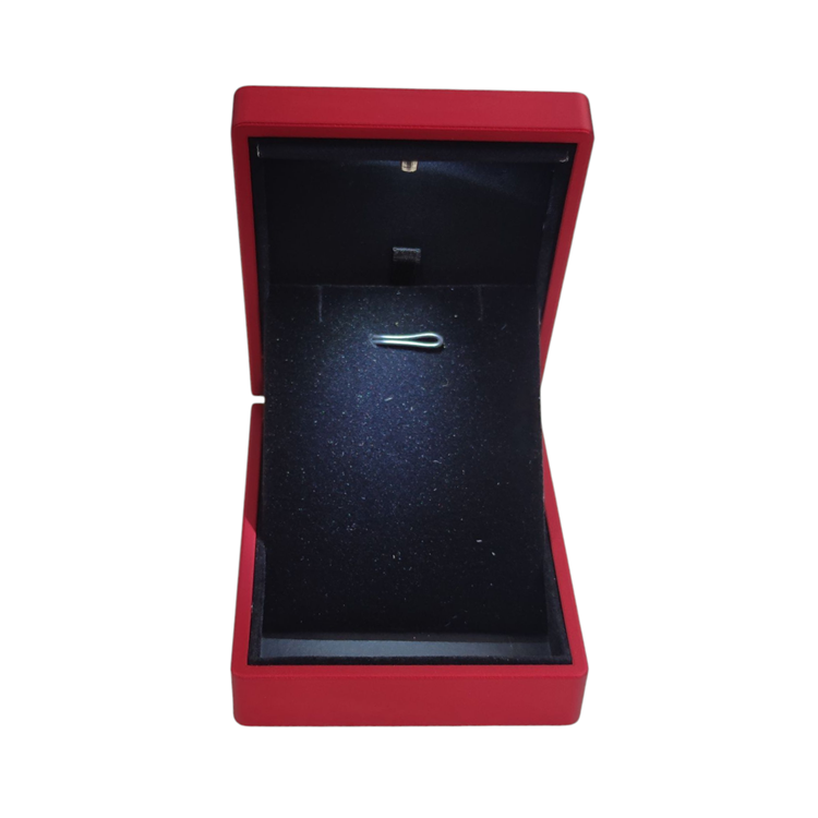 İTHAL IŞIKLI KOLYE KUTUSU KIRMIZI - STD