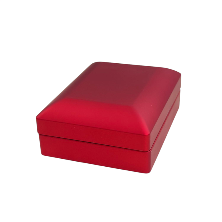 İTHAL IŞIKLI KOLYE KUTUSU KIRMIZI - STD