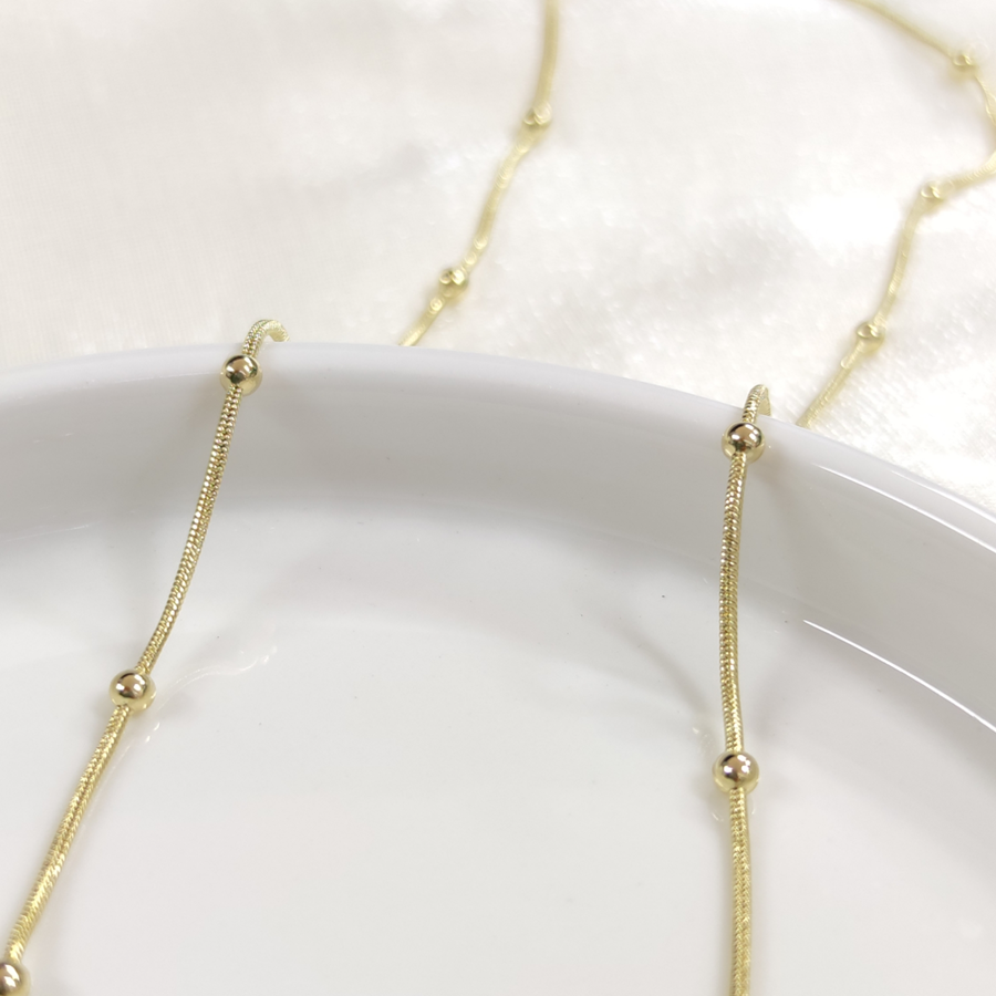 XUPING TOP TOP YILAN ZİNCİR KOLYE GOLD 50 CM