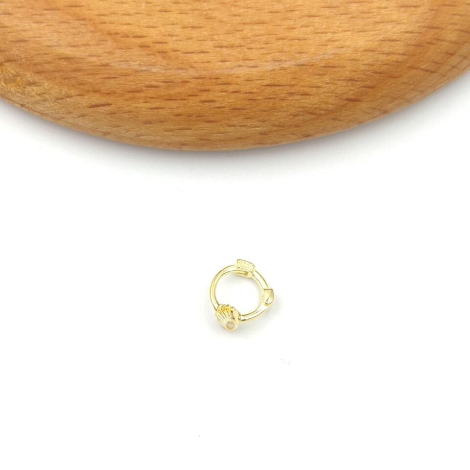 GÖZ HALKA GÜMÜŞ TRAGUS PIERCING