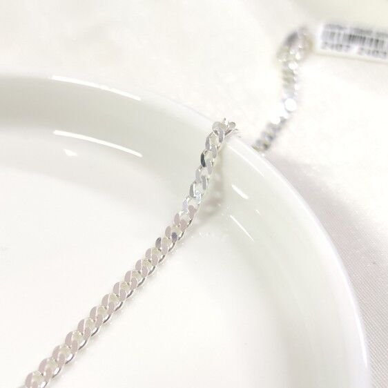 3,50 MM ERKEK ZİNCİR GURMET GÜMÜŞ BİLEKLİK 19 CM