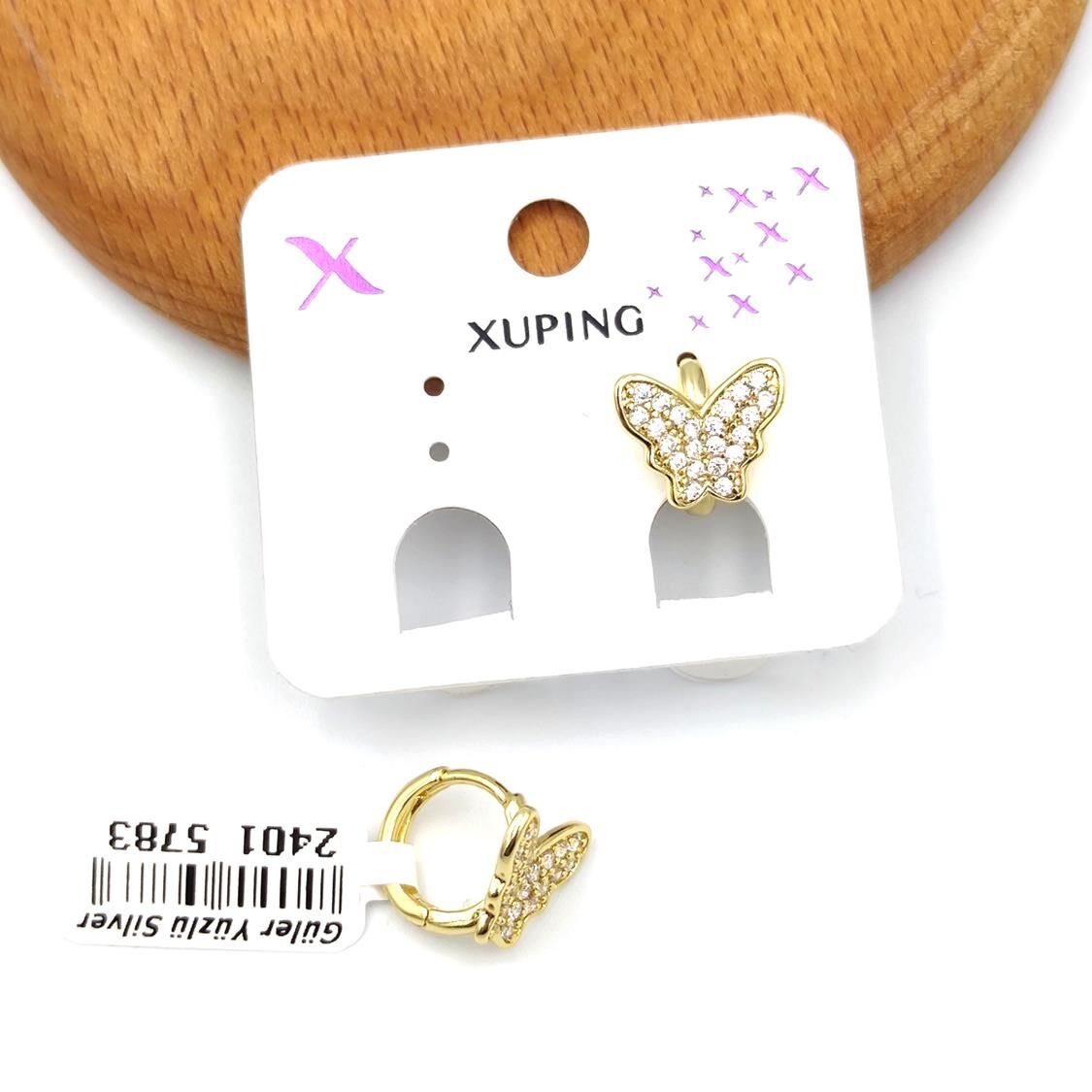 XUPING GOLD KELEBEK KÜPE