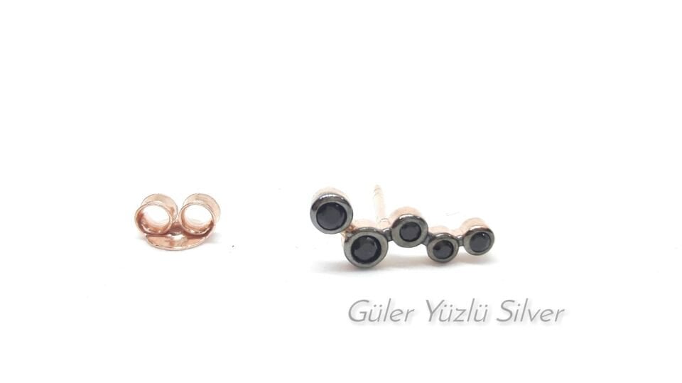 ONİX TAŞ ÇITIR ÇİVİ KÜPE (TEK)