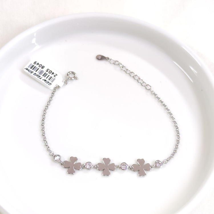 YONCA GÜMÜŞ BİLEKLİK 17+3 CM