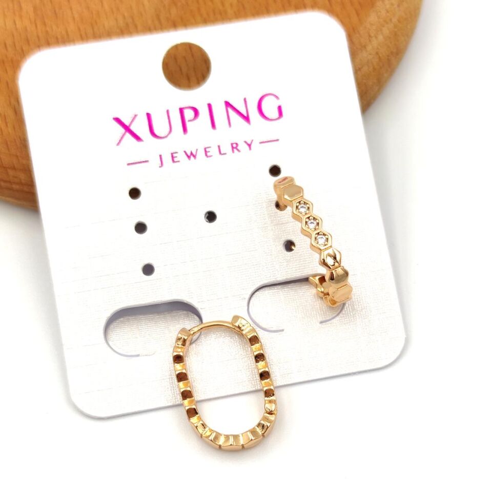 XUPING PETEK DESEN U OVAL KÜPE