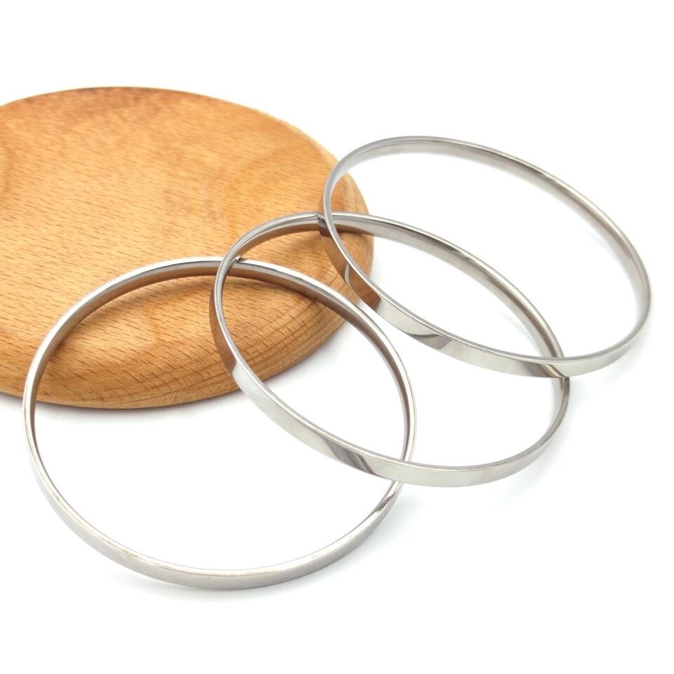 ÜÇLÜ KALIN 60 MM RAY ÇELİK BİLEZİK