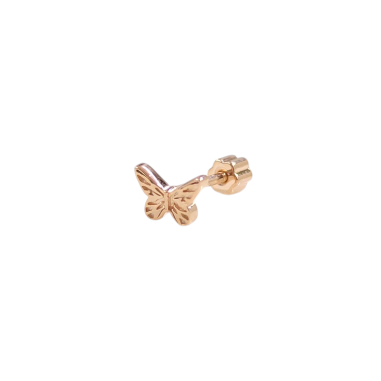 KELEBEK GÜMÜŞ TRAGUS PIERCING