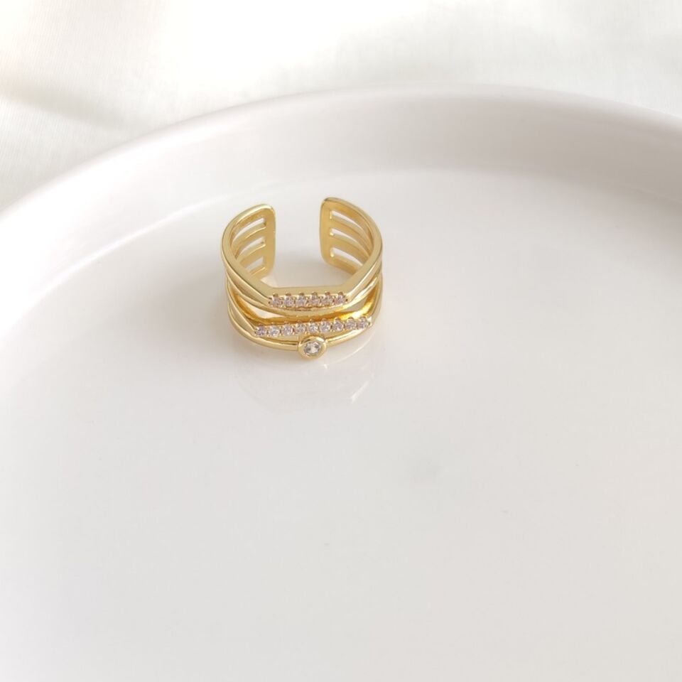 XUPING GOLD AYARLANABİLİR SIRALI YÜZÜK