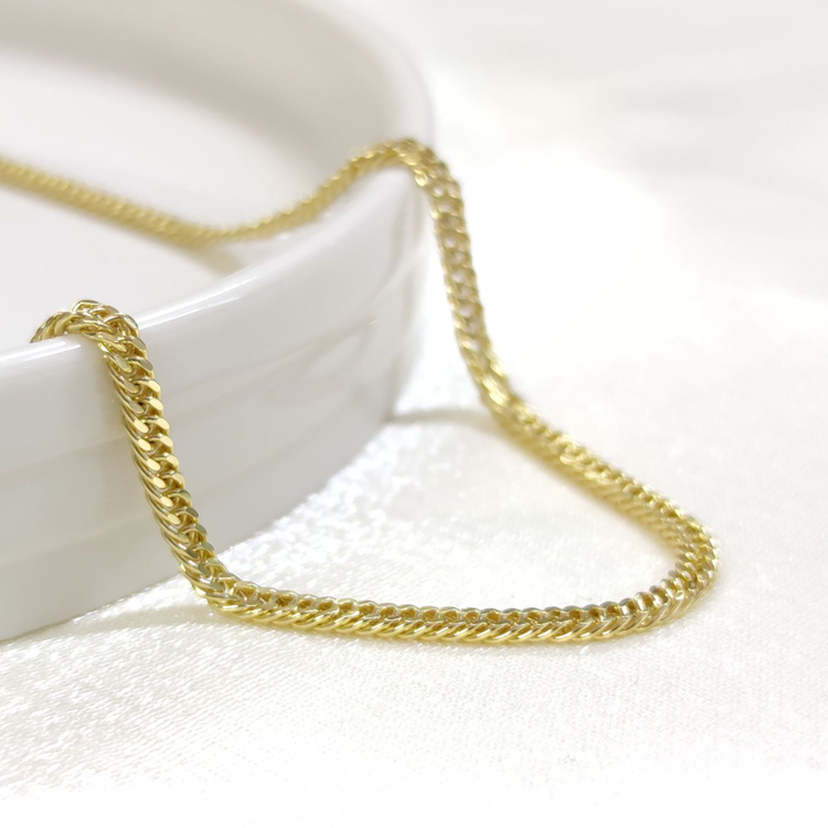 XUPING 3 MM SIK GURMET ZİNCİR 60 CM KOLYE GOLD