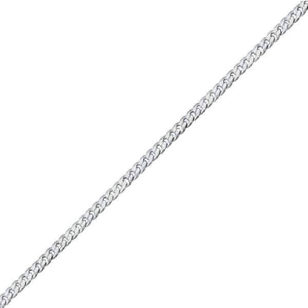 40 MİKRON GURMET ZİNCİR GÜMÜŞ KOLYE 50 CM