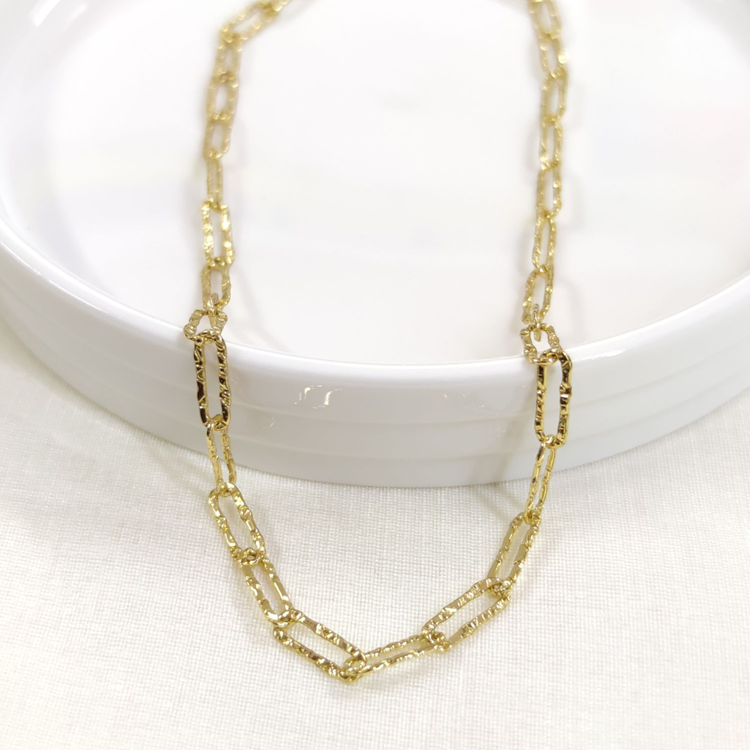 XUPING DESENLİ ATAÇ ZİNCİR 45 CM KOLYE GOLD