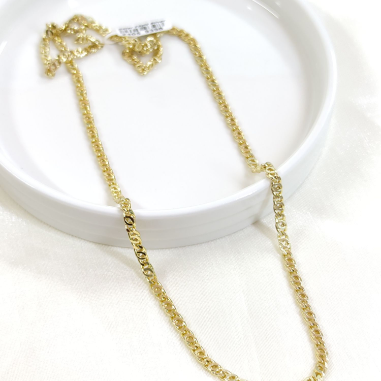 XUPING 4 MM KAPLAN GÖZÜ ZİNCİR 60 CM KOLYE GOLD