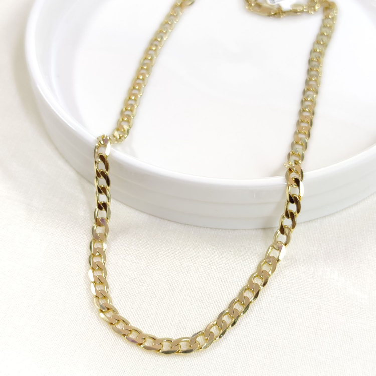 XUPING 5 MM GURMET ZİNCİR 45 CM KOLYE GOLD